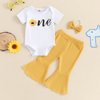 ONE Sunflower Bellbottoms Outfit