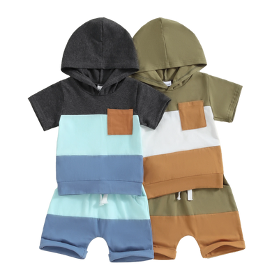 LOUIE Striped Summer Hoody Outfit