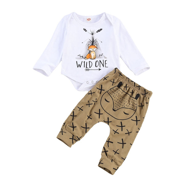 Wild One Birthday Decorations First Birthday Romper, Wild One