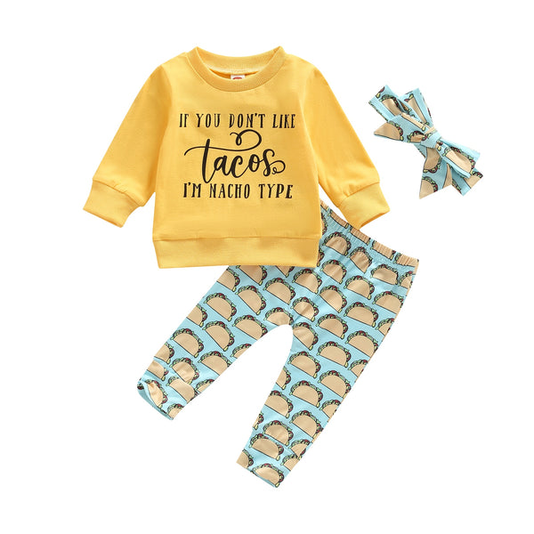 If You Don't Like Tacos Tassel Outfit 12-18 Months