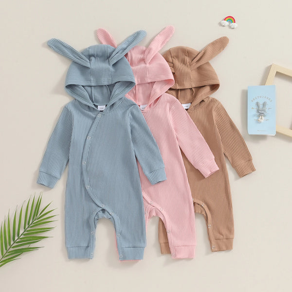 Bunny romper baby girl hot sale