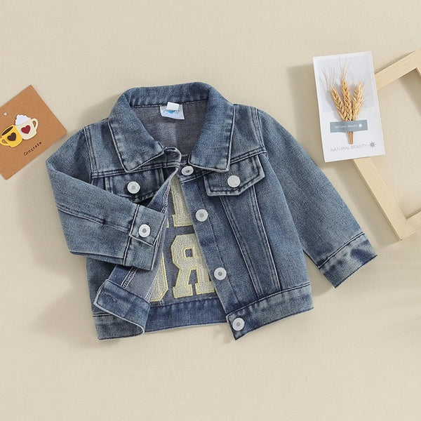 LIL BRO Denim Jacket - Hazel & Bo
