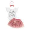 AUNTIE IS MY BESTIE Tutu Outfit with Headband