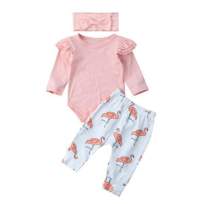 FLAMINGO Outfit with Headband