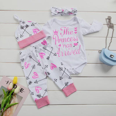 4 piece 'The Princess has Arrived' Outfit