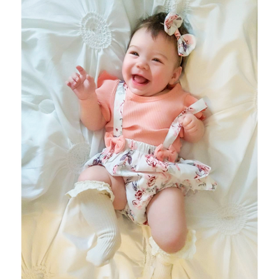 SOPHIE Overall Romper with Headband