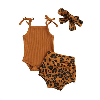 CHEETAH Summer Outfit with Headband