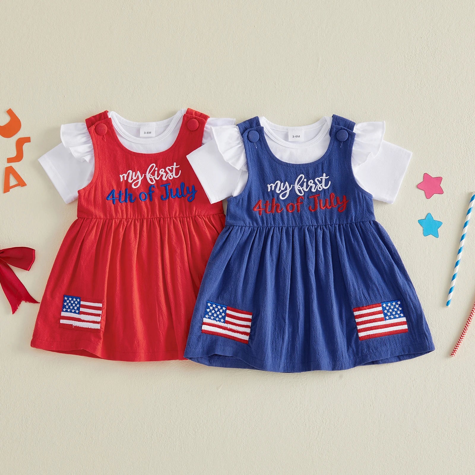 MY FIRST 4TH OF JULY Dress