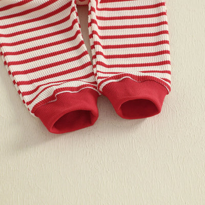 STRAWBERRY Striped Outfit