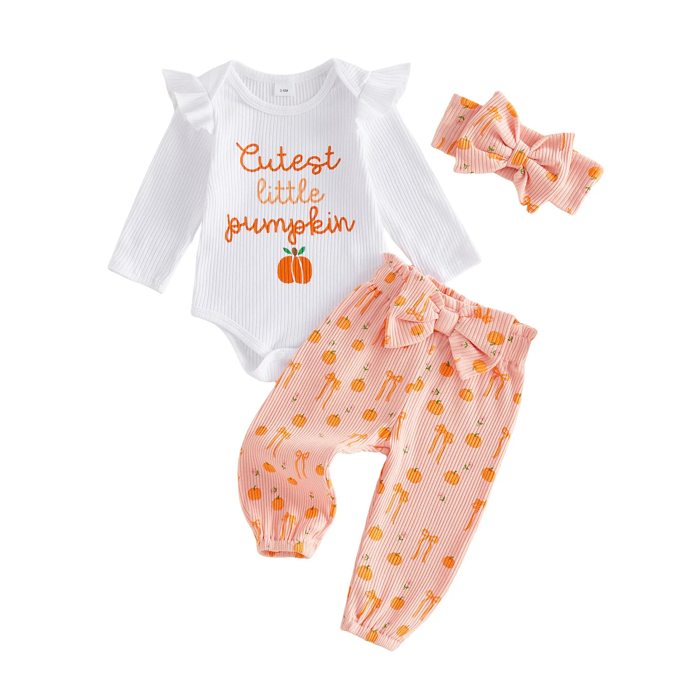CUTEST LITTLE PUMPKIN Bowtie Outfit