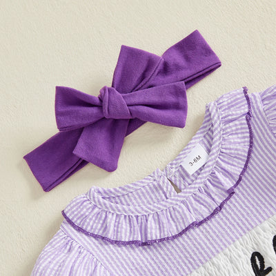 CUTEST BOO Ruffle Romper