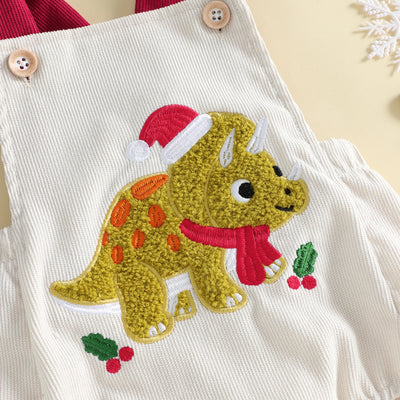 XMAS DINOS Romper