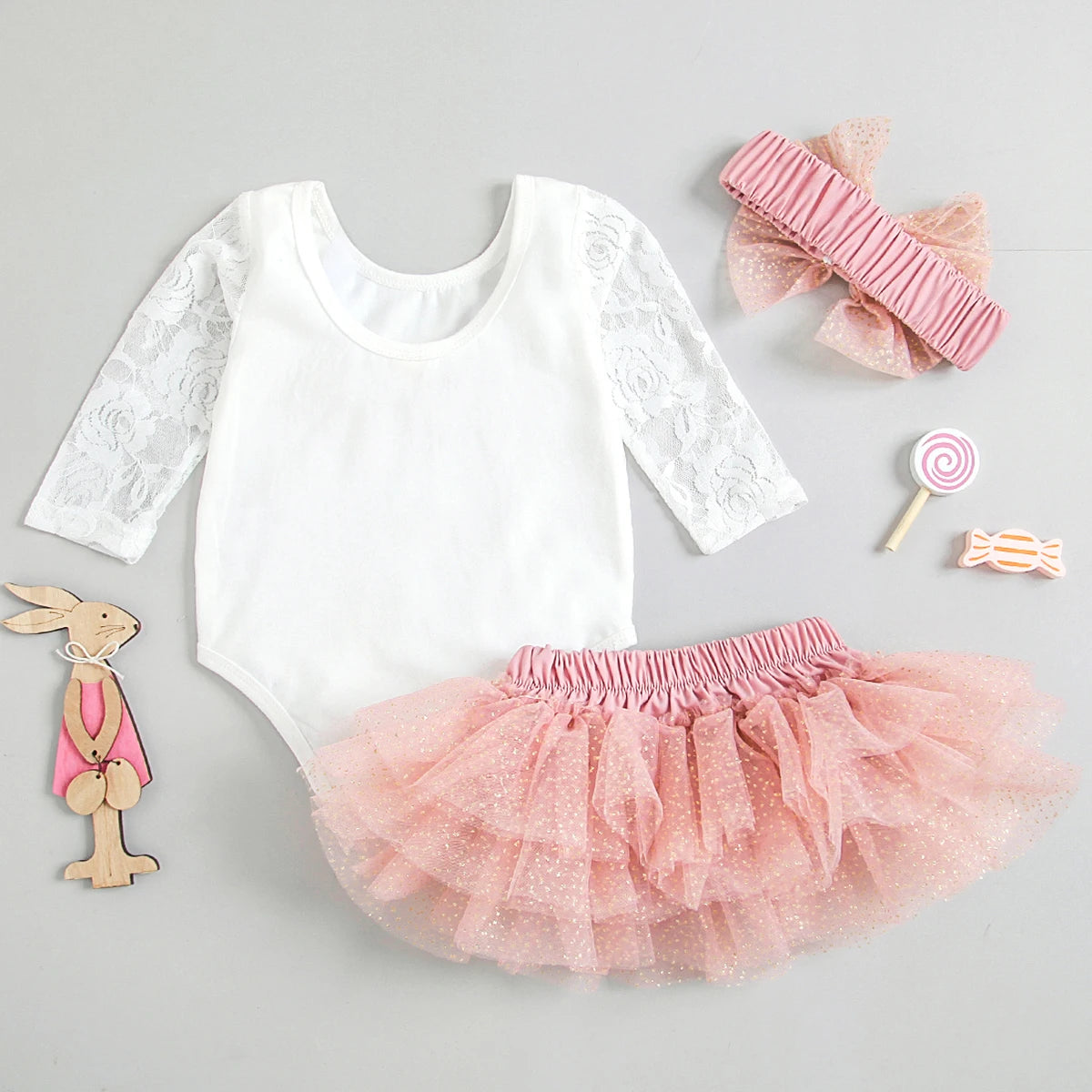 ONE Lace Tutu Outfit