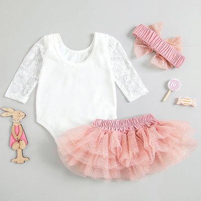 ONE Lace Tutu Outfit