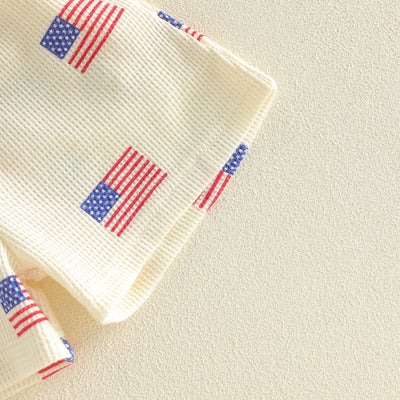 USA FLAG Yellow Outfit