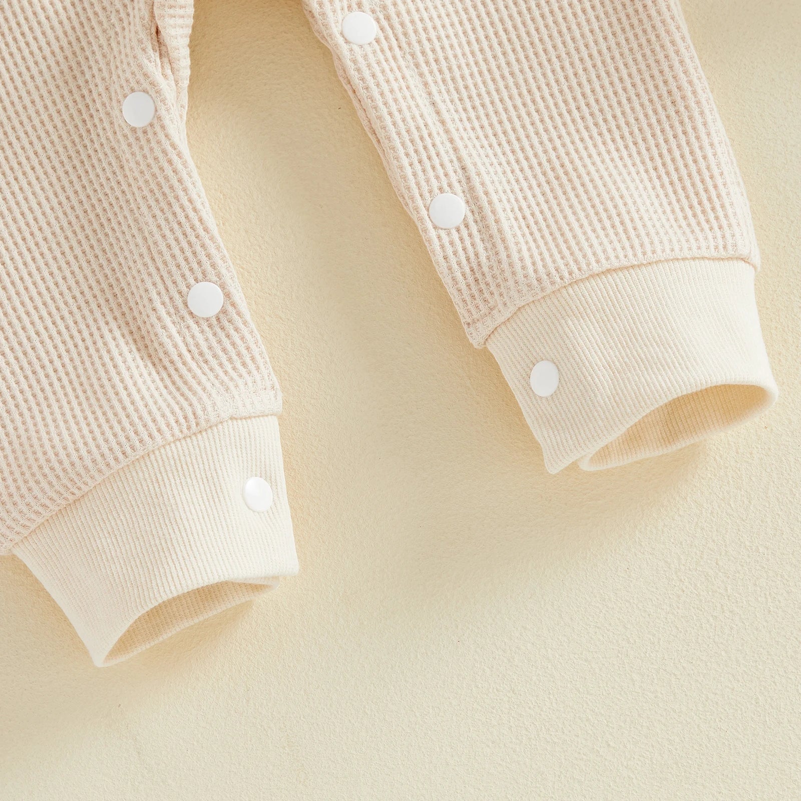 BABY REINDEER Waffle Knit Jumpsuit