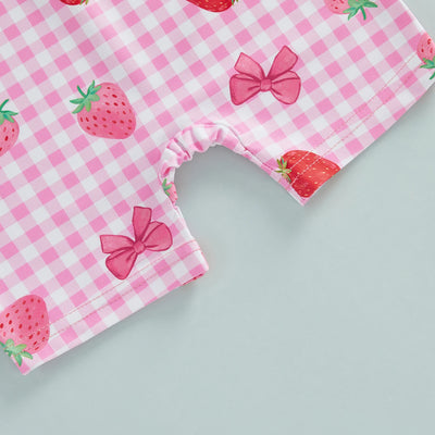 BERRIES & BOWS Swimsuit with Sun Hat
