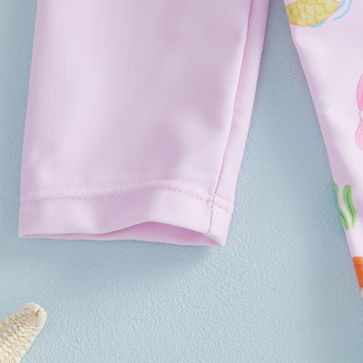 MERMAID Swimsuit with Sun Hat