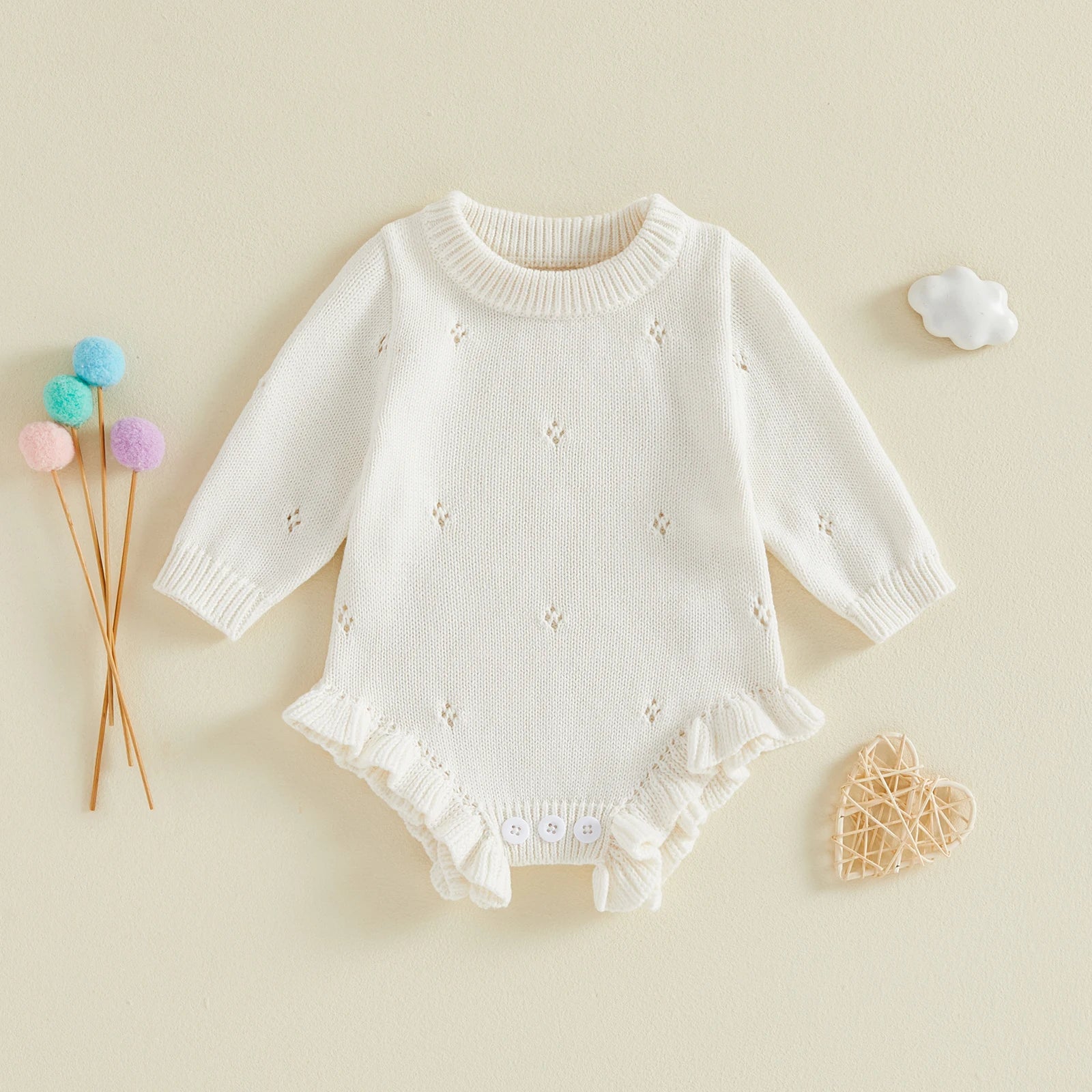MAGGIE Knitted Romper