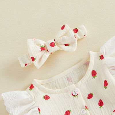 SPRING Angel Wing Romper
