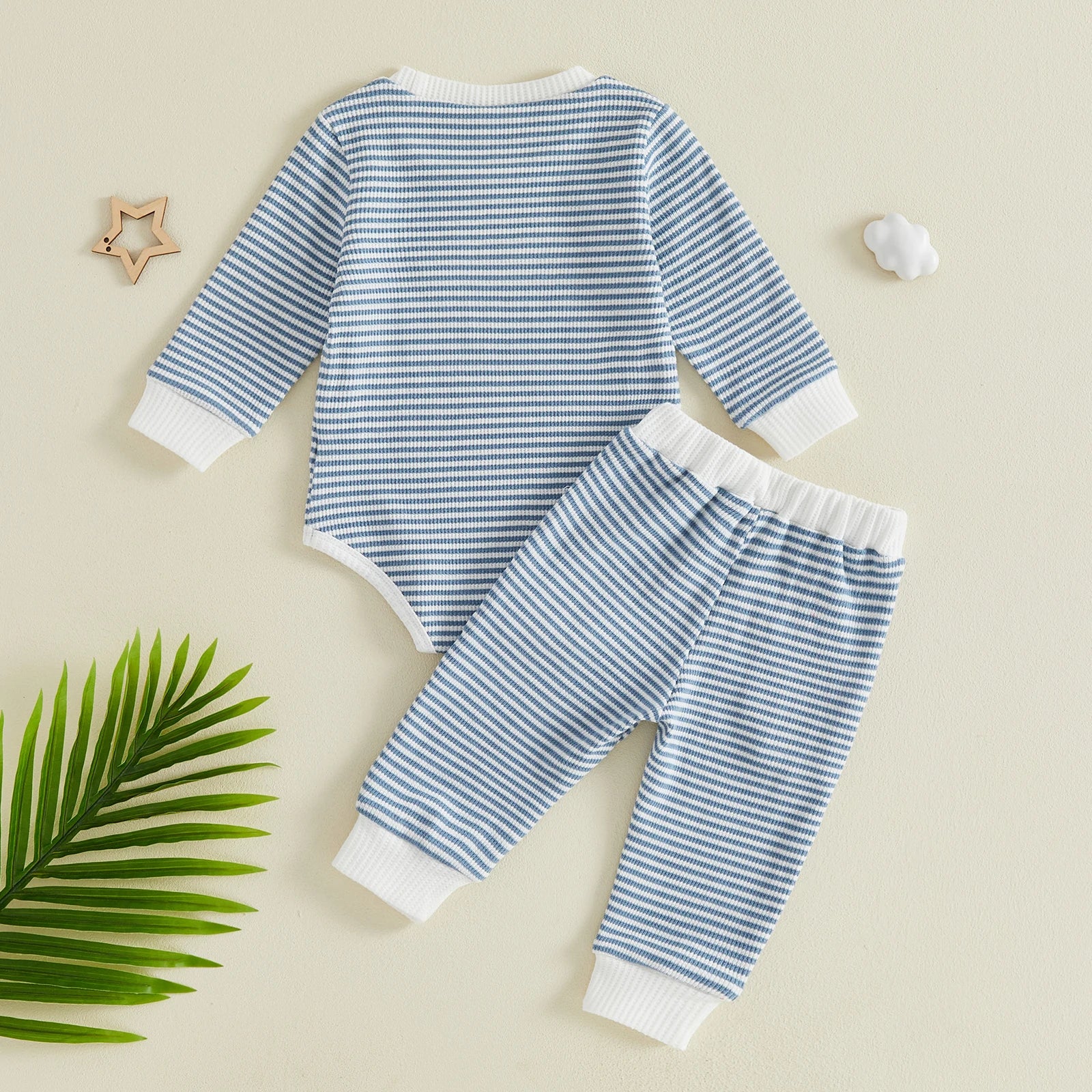 LITTLE SISTER Striped Joggers Outfit