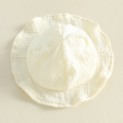 SHAY Smocked Jumpsuit with Sun Hat