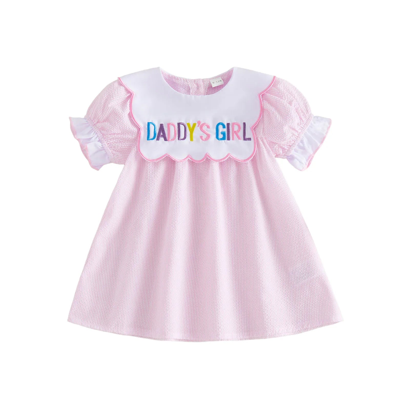 DADDY'S GIRL Collar Dress