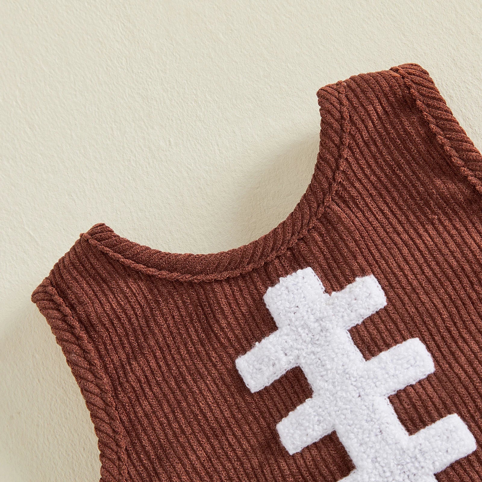BASEBALL Corduroy Ruffle Outfit