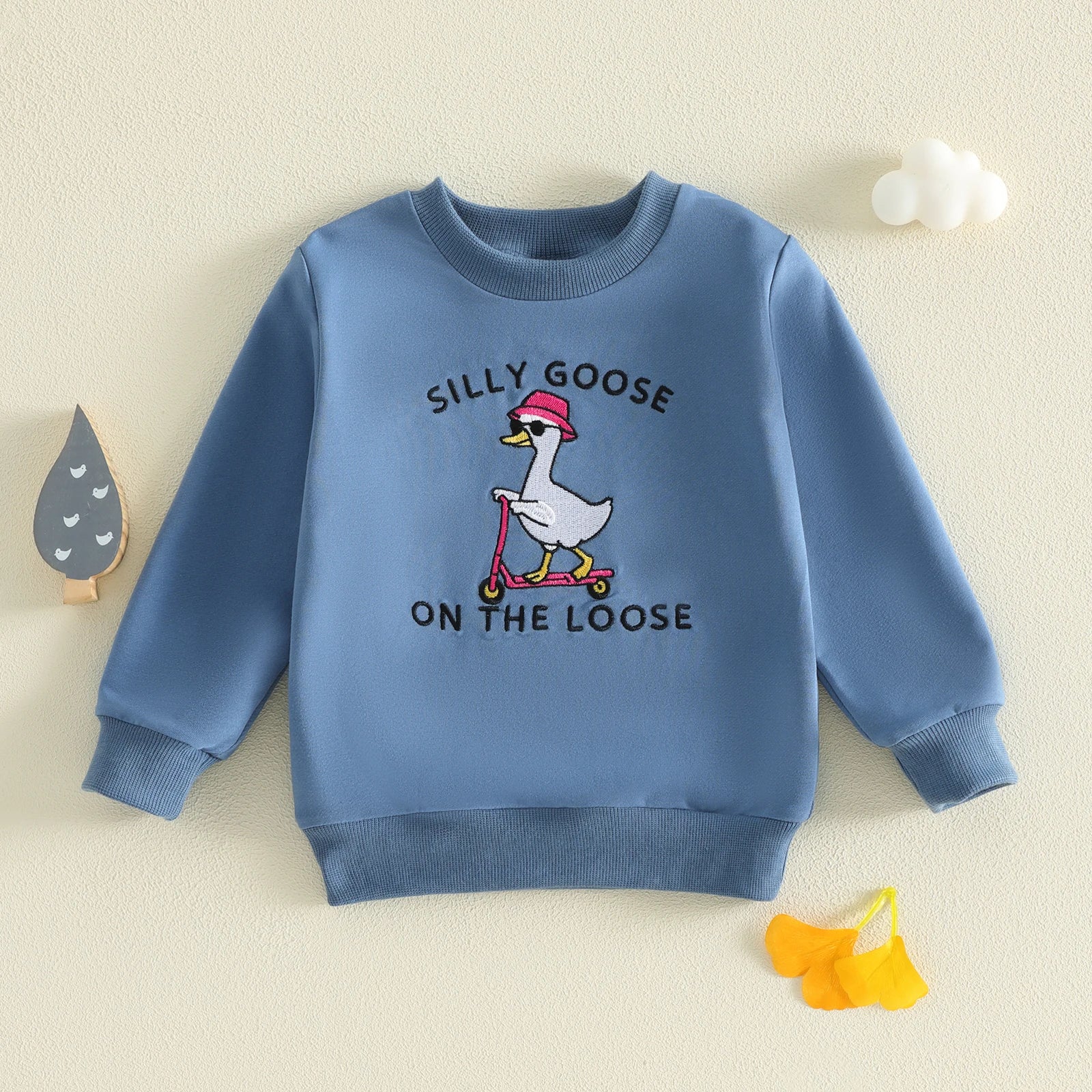 SILLY GOOSE ON THE LOOSE Sweatshirt