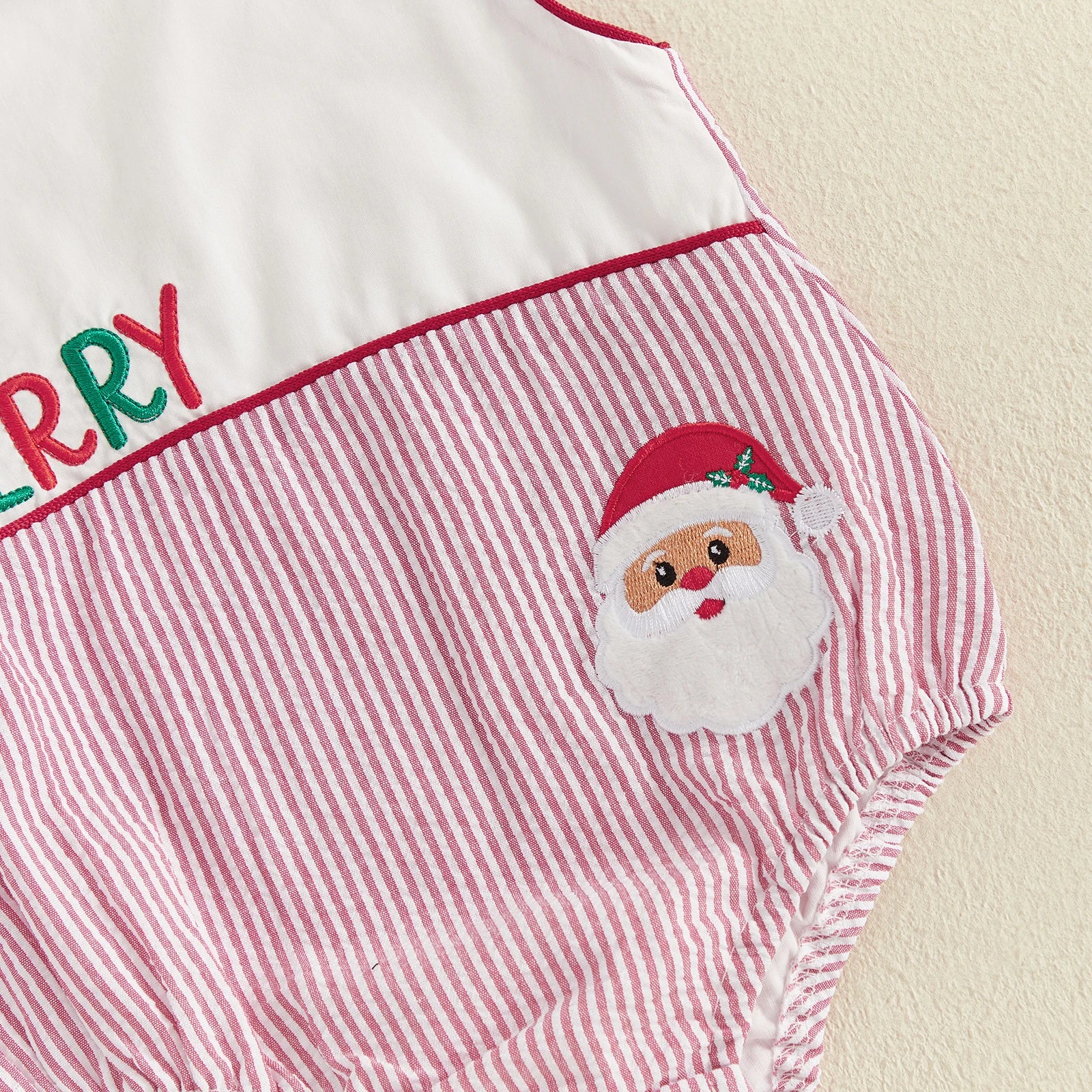 JOLLY & MERRY Striped Romper