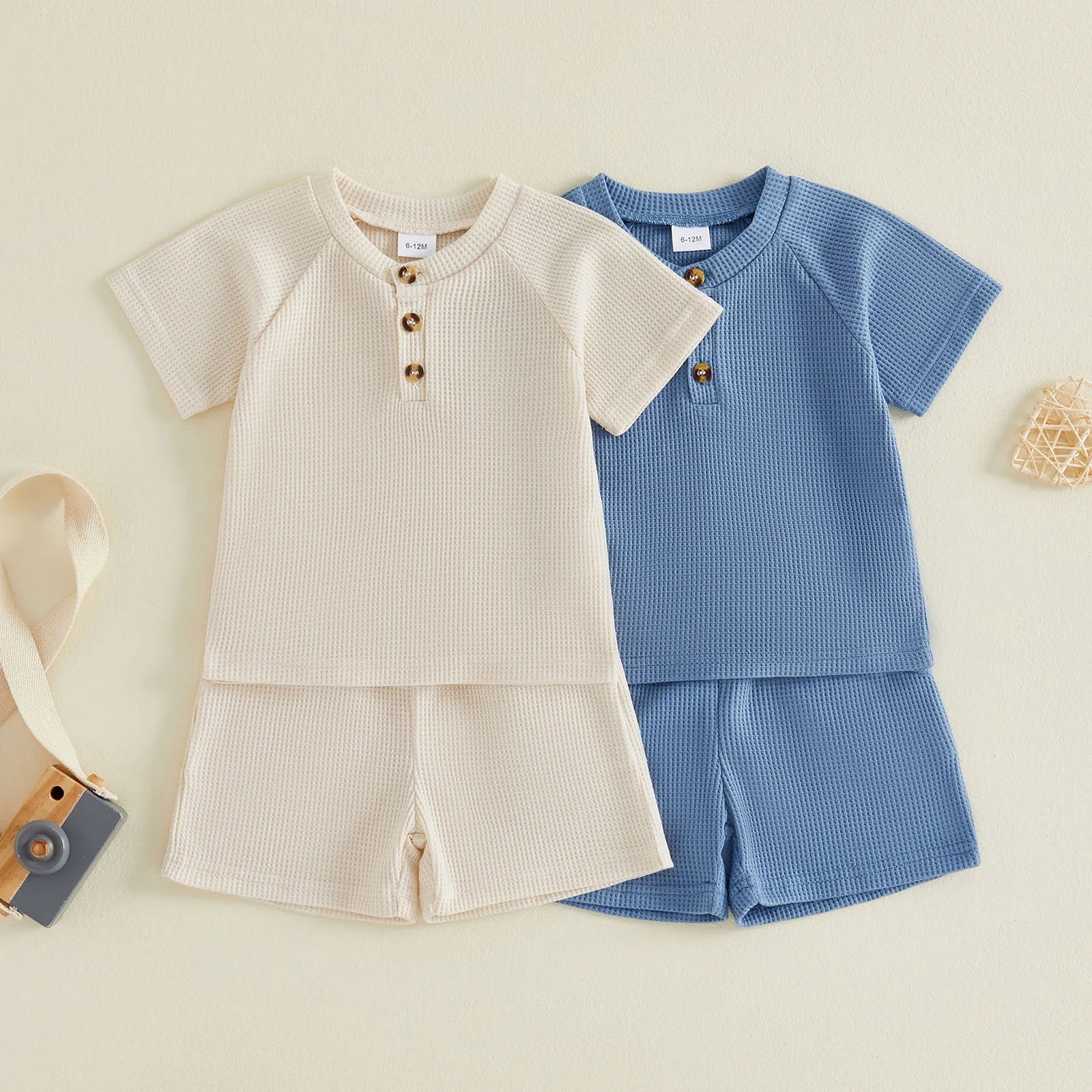 ELIJAH Waffle Knit Outfit