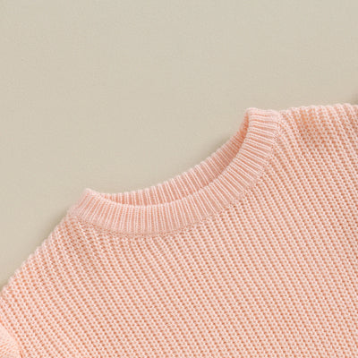 BELLA Ruffle Knitted Sweater