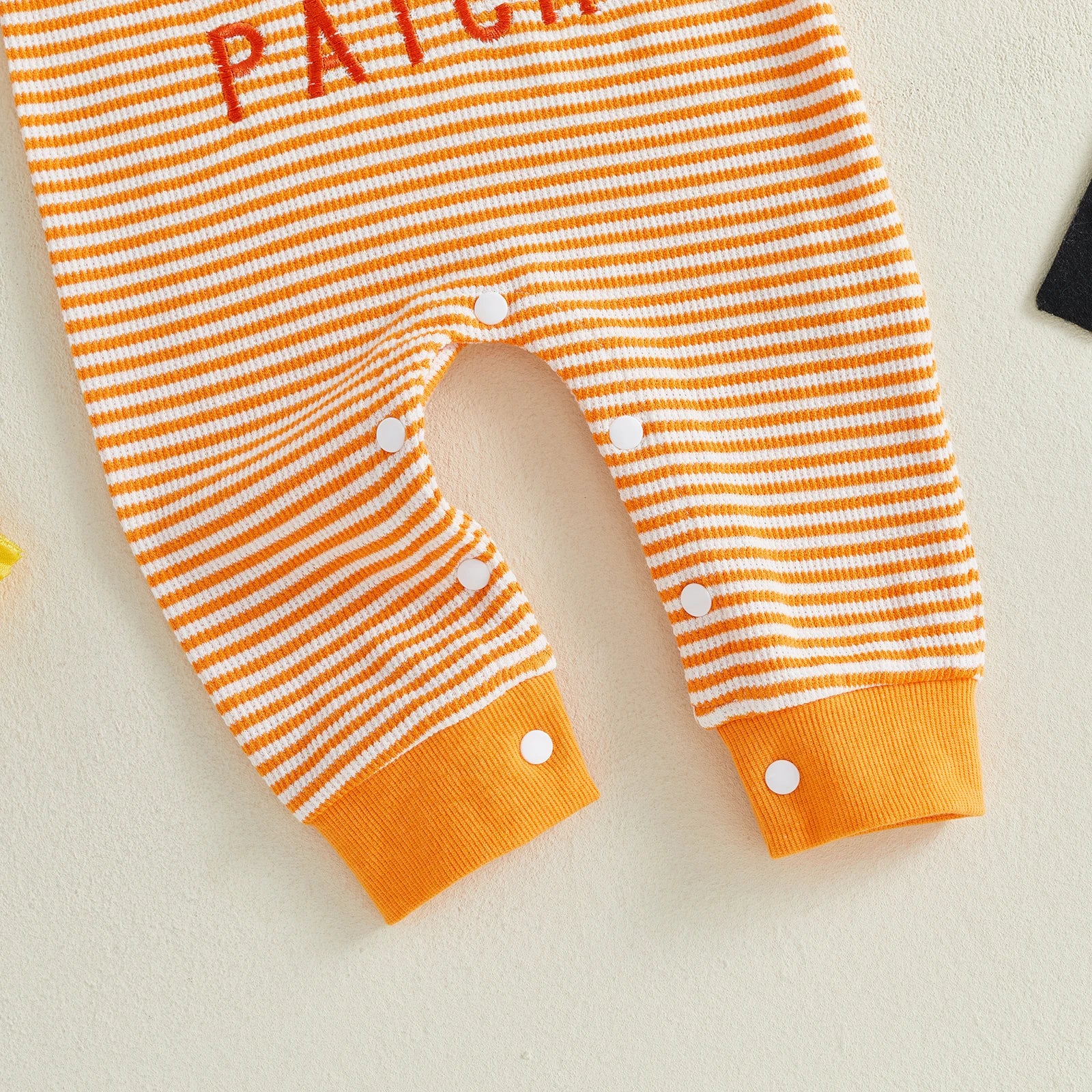 CUTEST PUMPKIN IN THE PATCH Striped Jumpsuit