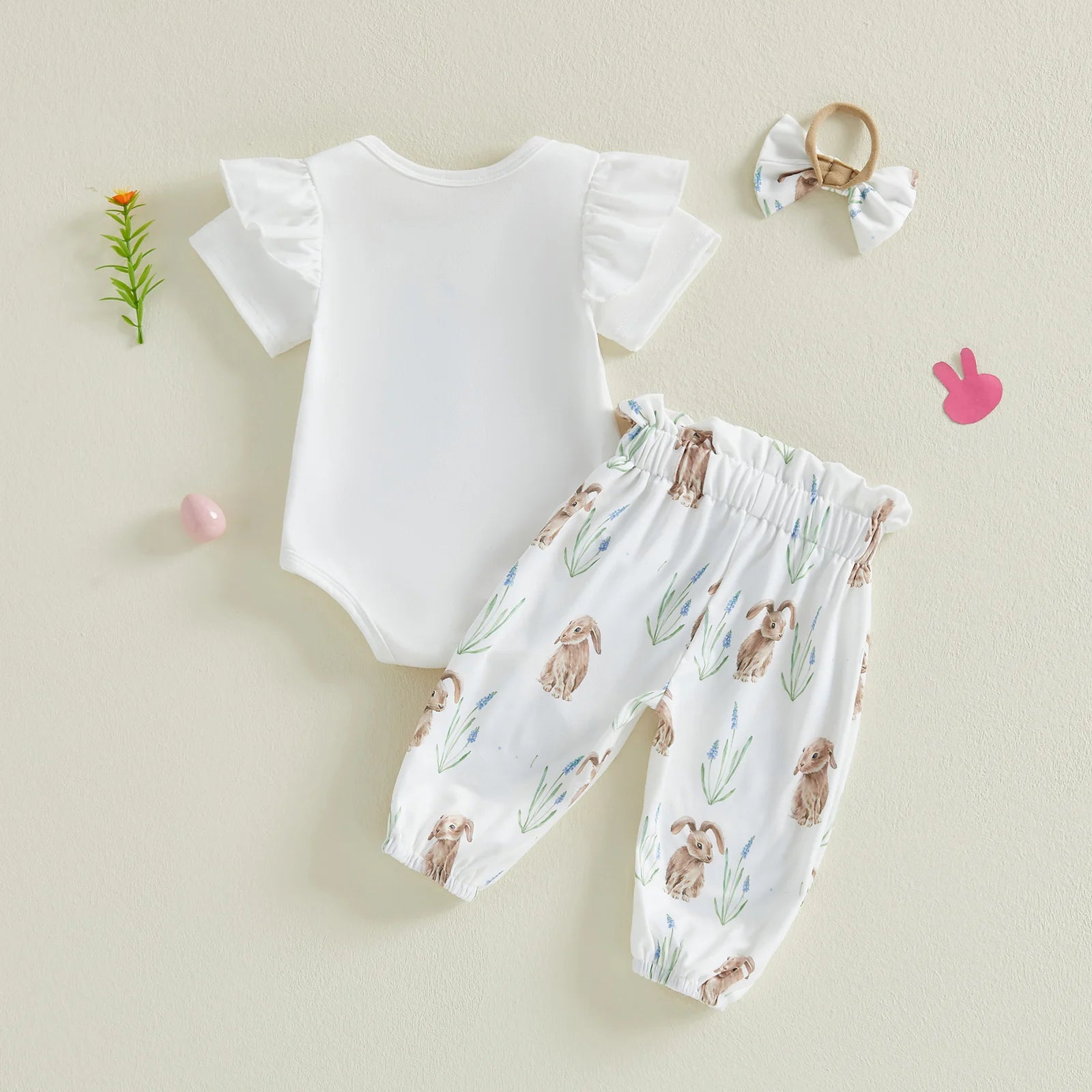 MY FIRST EASTER White Outfit