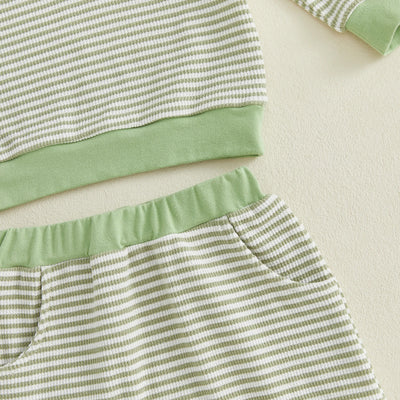 DADDY'S CADDY Striped Outfit