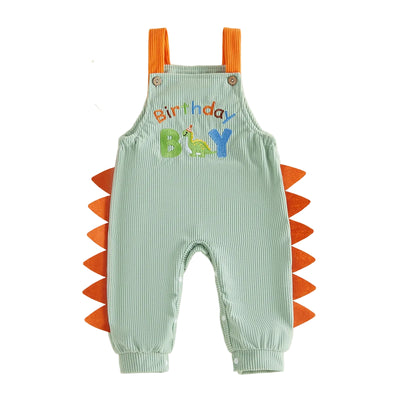 BIRTHDAY BOY Dinosaur Jumpsuit