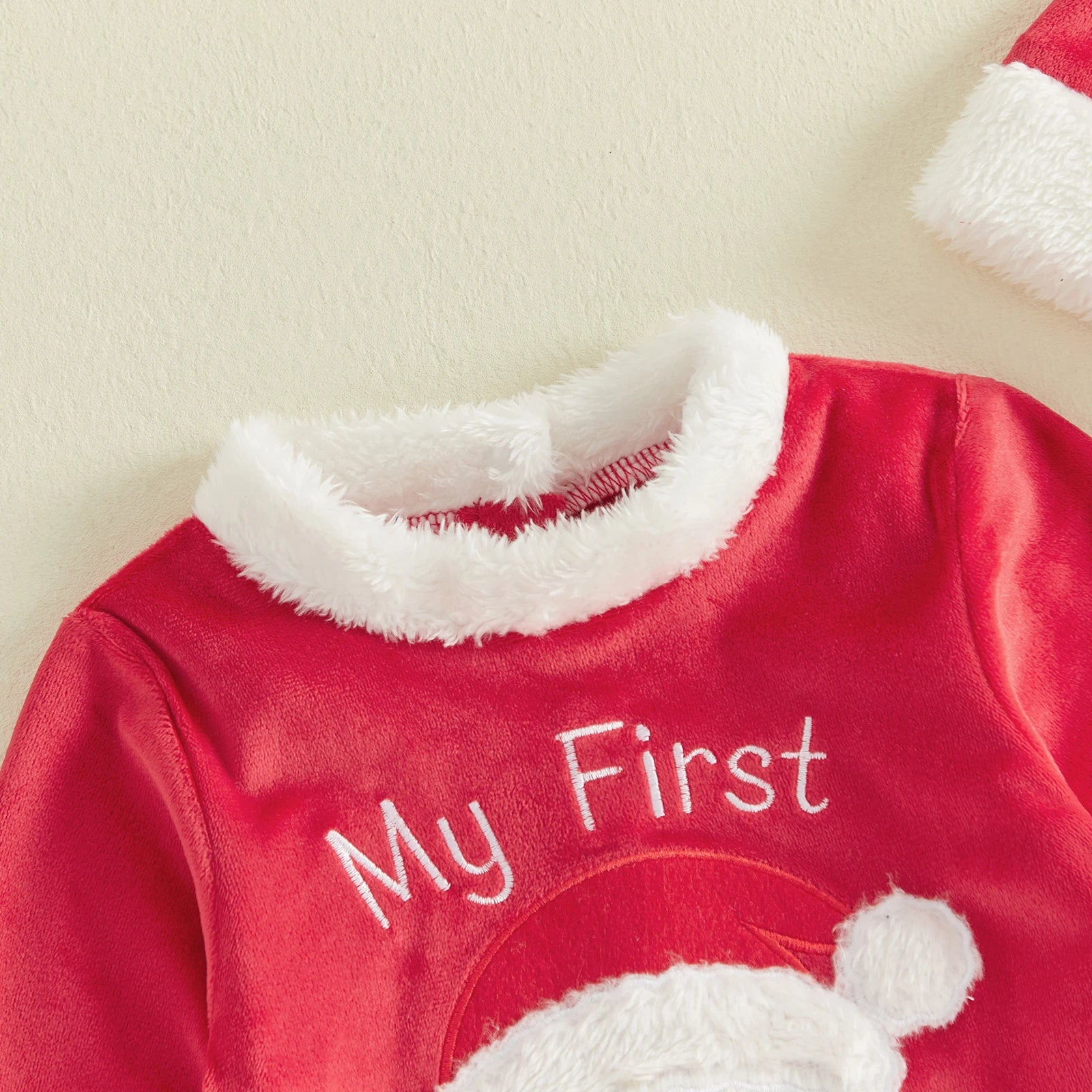 MY FIRST CHRISTMAS Velvet Outfit