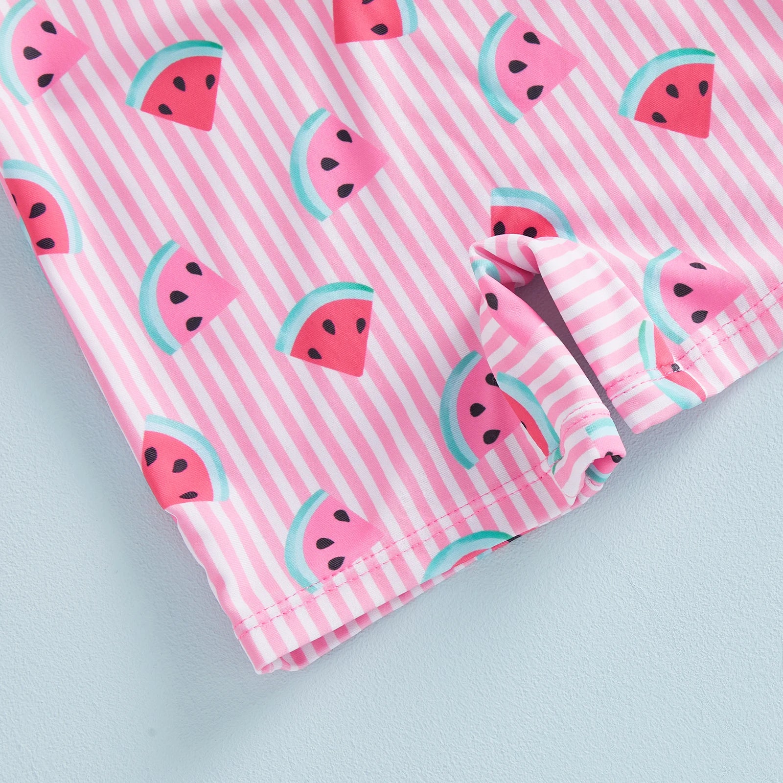 SPLISH SPLASH Striped Swimsuit with Sun Hat