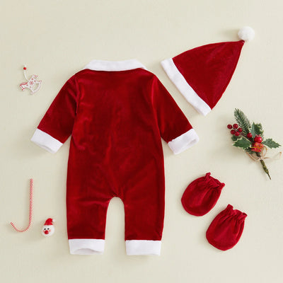 MY FIRST CHRISTMAS Santa Jumpsuit