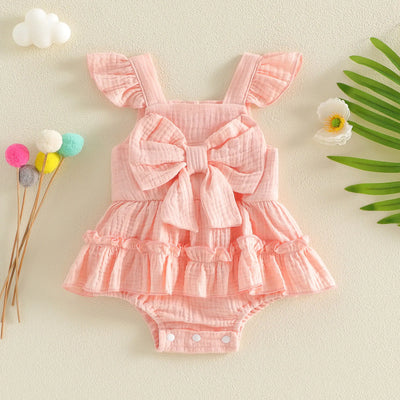 JUNO Big Bow Romper