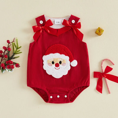 CHRISTMAS CUTIE Corduroy Romper