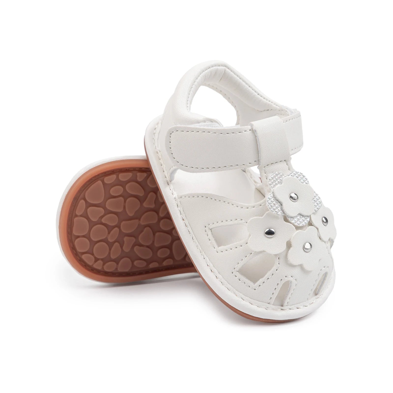 WHITE FLOWERS Sandals