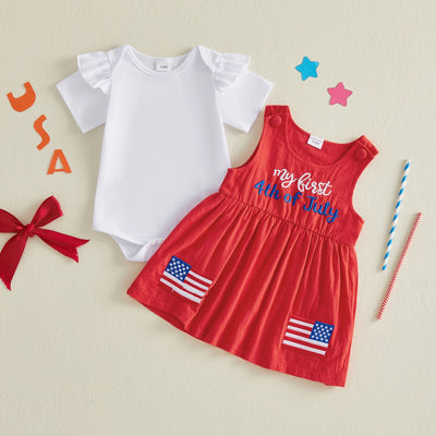 MY FIRST 4TH OF JULY Dress