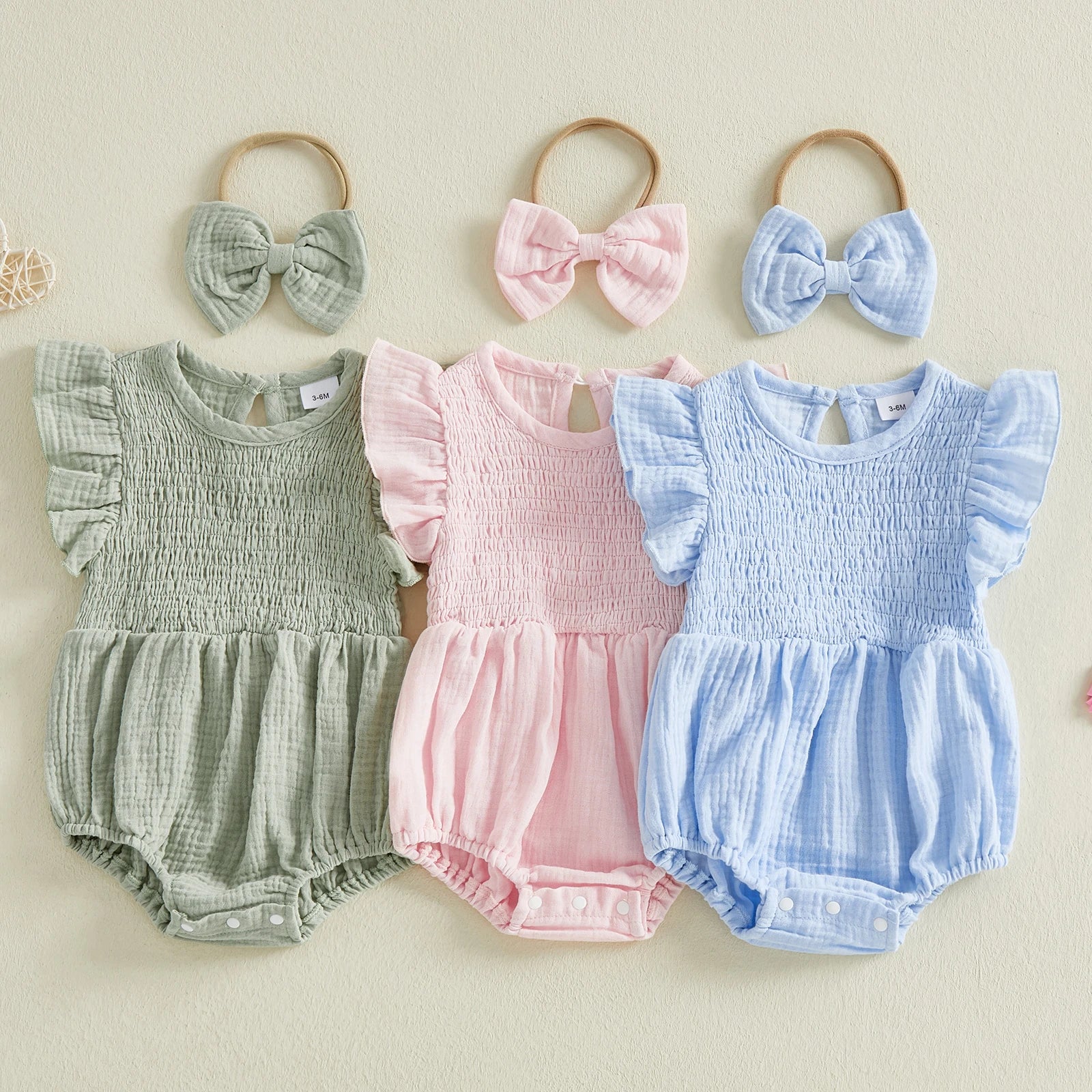 FIONA Smocked Romper