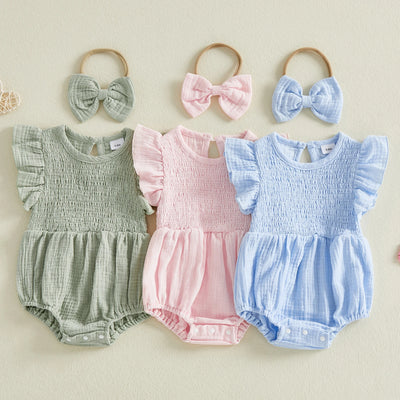 FIONA Smocked Romper
