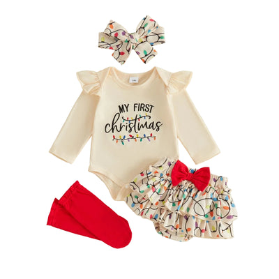 MY FIRST CHRISTMAS Lights Outfit