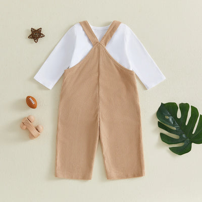 FOOTBALL Ribbed Overall Outfit