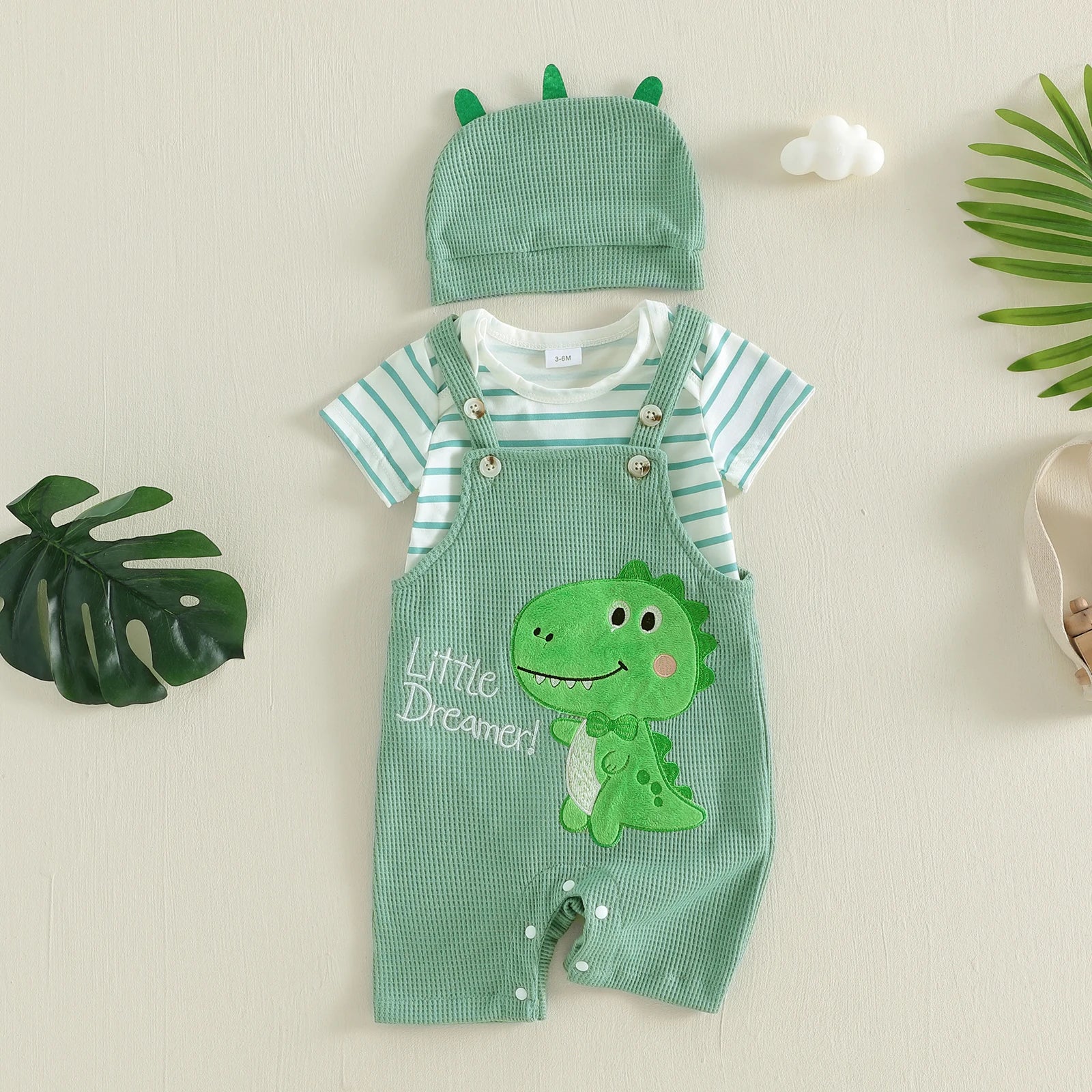 LITTLE DREAMER Overalls with Beanie