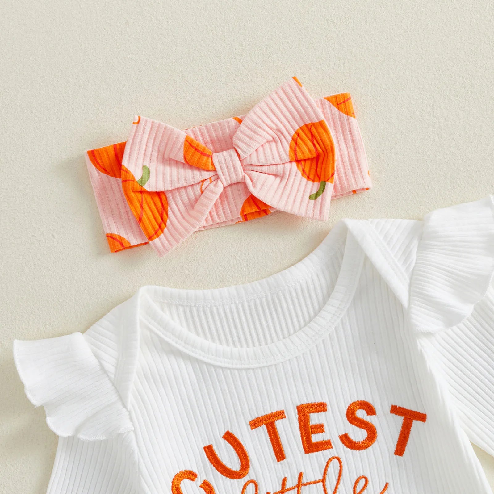 CUTEST LITTLE PUMPKIN Bowtie Outfit
