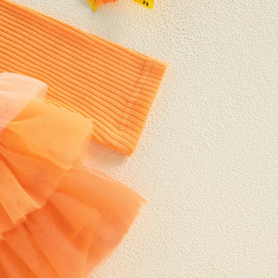 HALLOWEEN Layered Tutu Romper